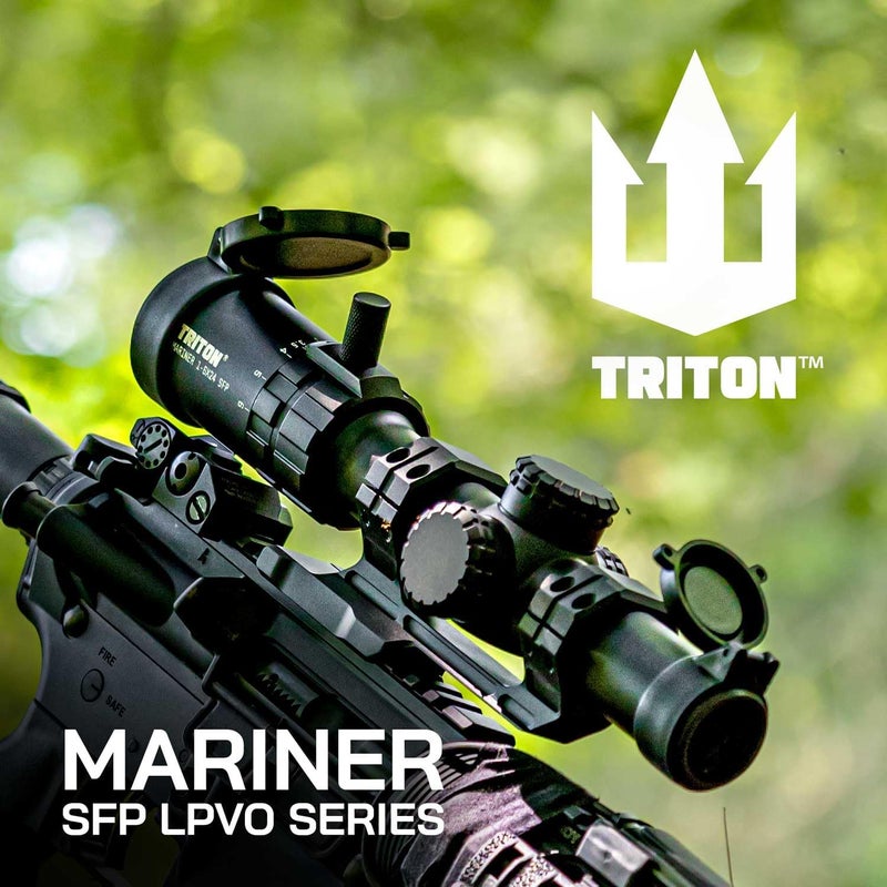 Triton Mariner 1-6x24 Second Focal Plane SFP LPVO Rifle Scope - Image 2